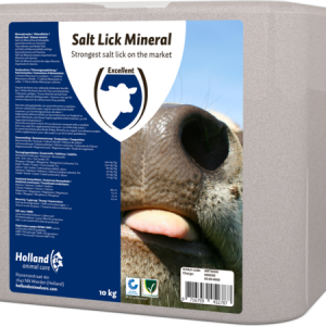 Liksteen "MINERAL"          (Rund/Kalf)  (10 kg)