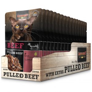 Leonardo beef + extra pulled beef (pouch 70 gr)