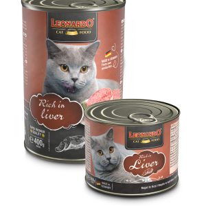 Leonardo Blikjes natvoer - Rijk aan lever