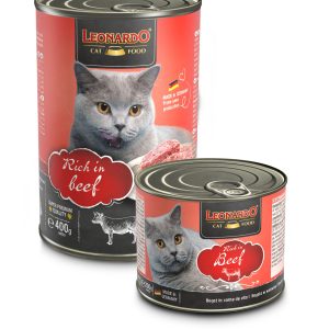 Leonardo Blikjes natvoer - Rijk aan rundvlees