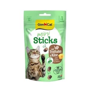 GimCat mini sticks Kalkoen met Kaas 50gr