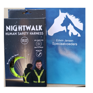 Veiligheidsvest met LED verlichting - 1 maat